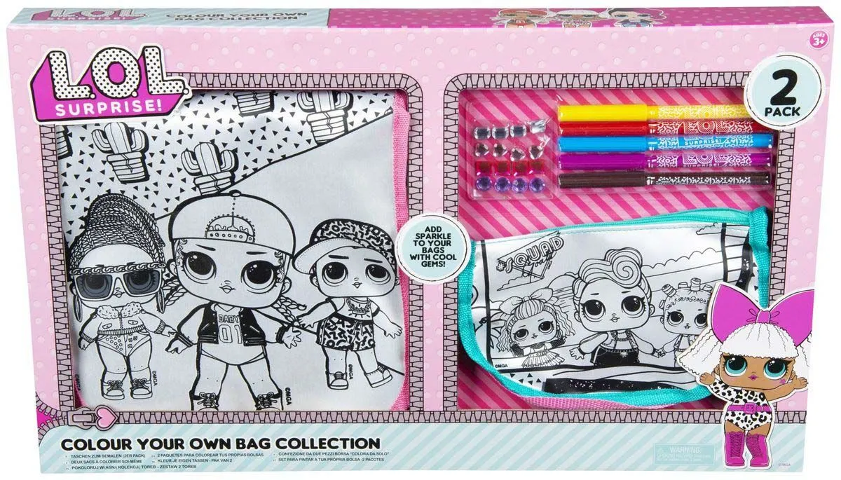 L.O.L. Surprise Veske Til å Fargelegge - Bilde 2