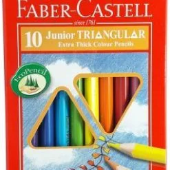 Faber Castell Fargeblyant Triangular- 10stk