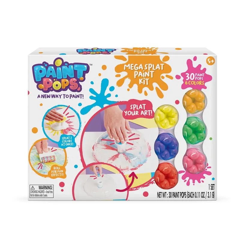 Paint Pops Malesett - Mega Splat Sett - Bilde 2