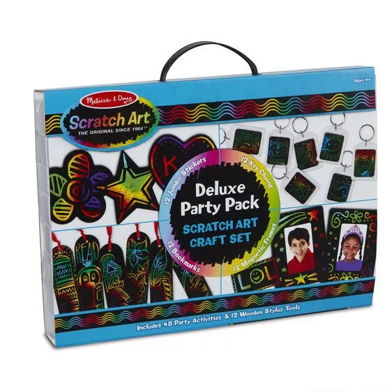 Melissa & Doug Scratch Art Deluxe Set