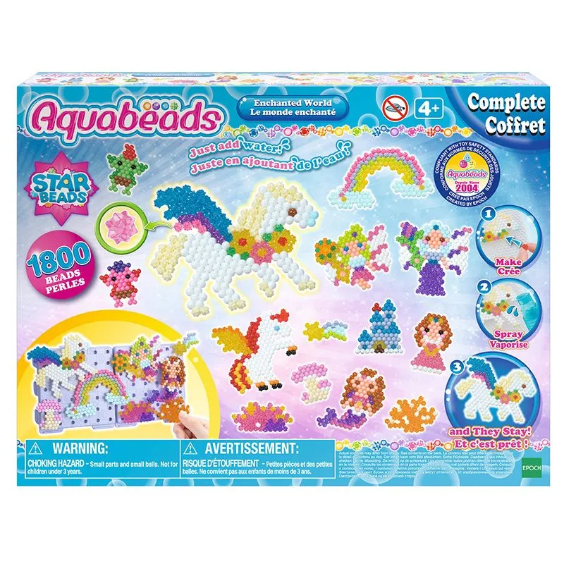 Aquabeads Perlesett - Enchanted World Pakke