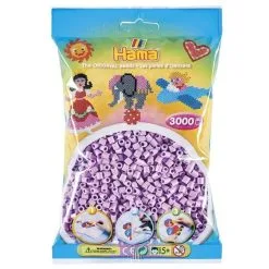 Hama Midi 3000 Perler - Pastell Lilla 96