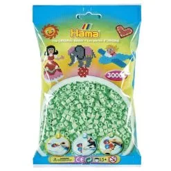 Hama Midi 3000 Perler - Pastell Mint 98