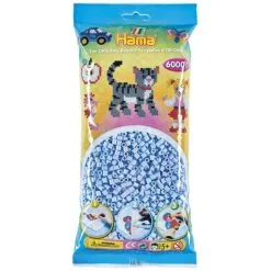 Hama Midi 6000 Perler - Pastell Blå 97