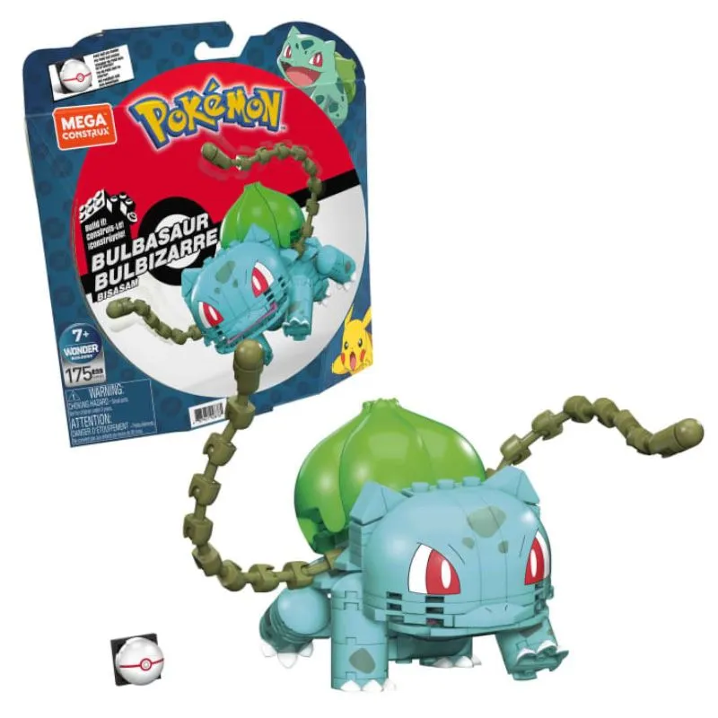 Mega Construx Pokémon 175 Deler - Bulbasaur