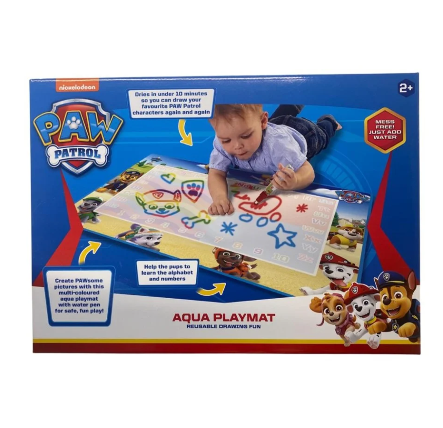 Aqua Tegnematte Med Vannpenn - Paw Patrol - Bilde 3