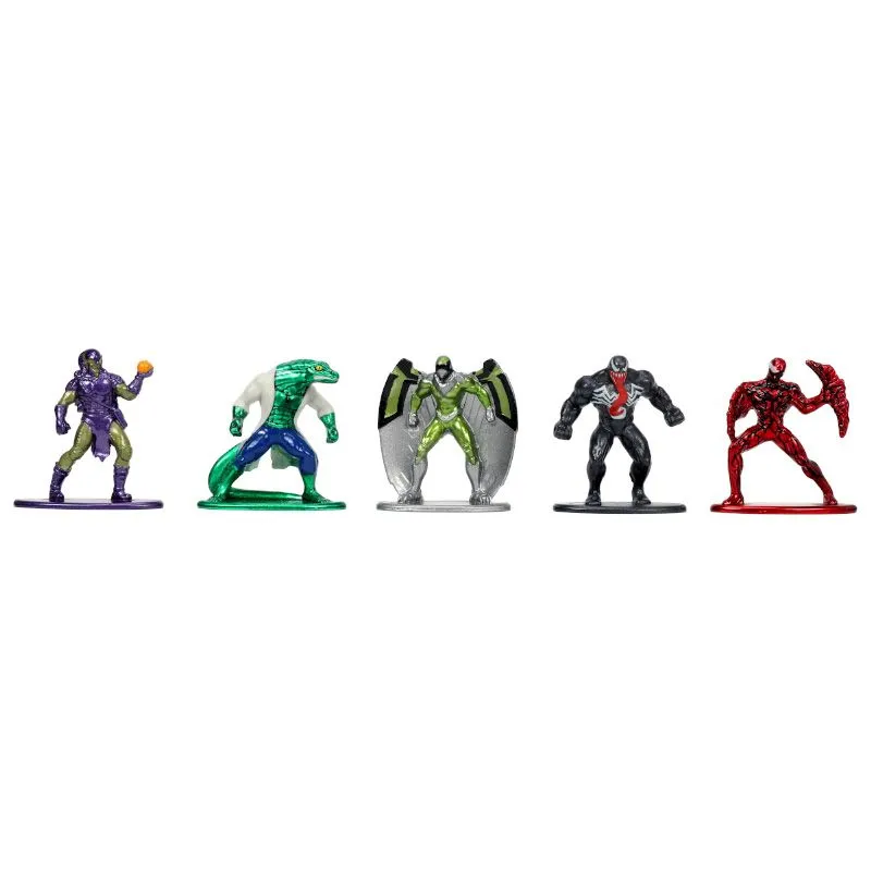 Marvel Spider-Man Nano MetalFigs S7 - Figursett Med 18 Figurer - Bilde 5