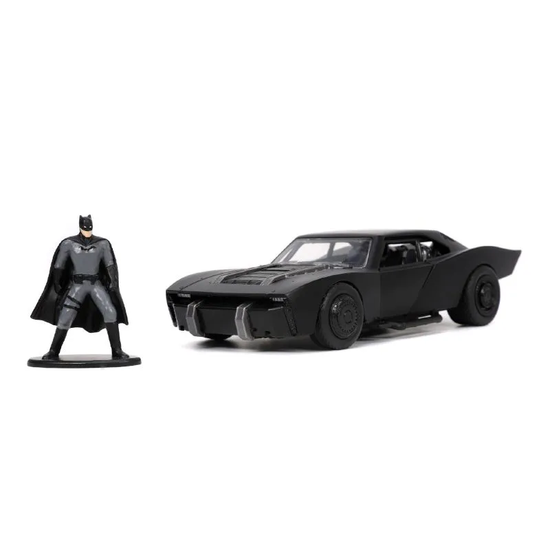 Batman Kjøretøy Med Figur 1:32 - Batman Og Batmobile 2022 - Bilde 2