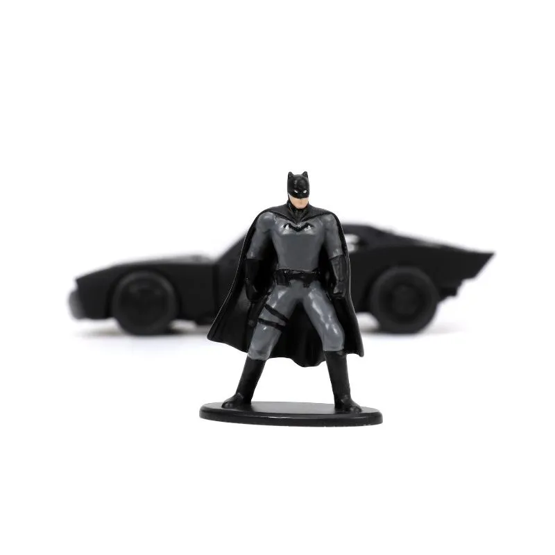 Batman Kjøretøy Med Figur 1:32 - Batman Og Batmobile 2022 - Bilde 3