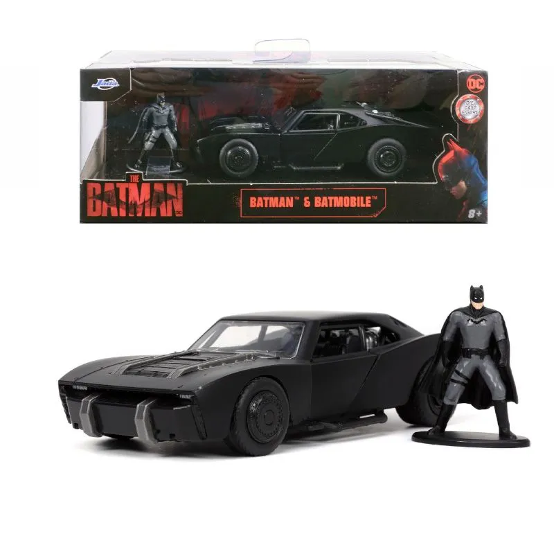 Batman Kjøretøy Med Figur 1:32 - Batman Og Batmobile 2022 - Bilde 9