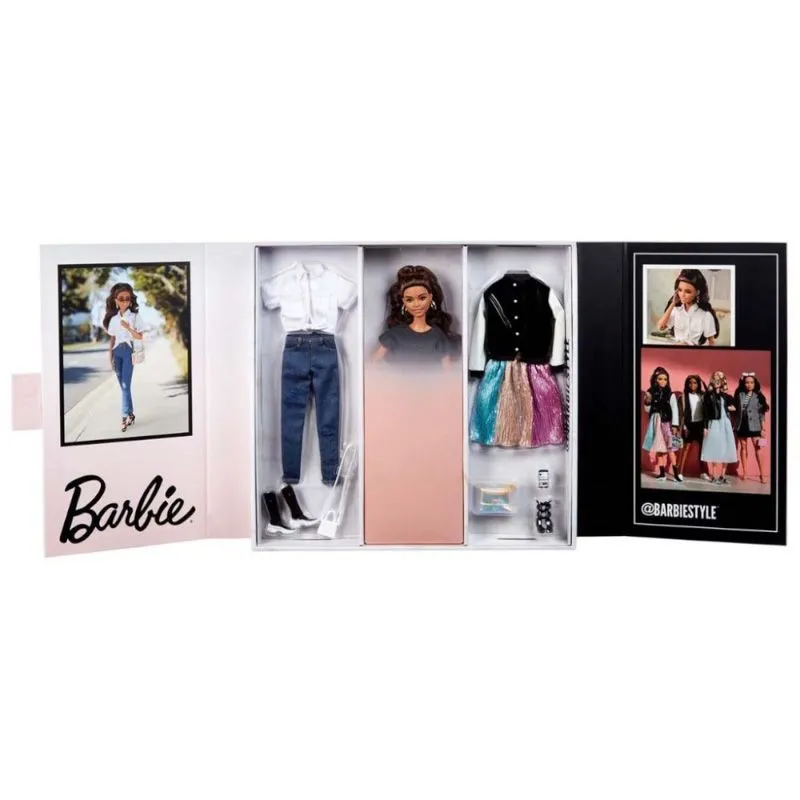 Barbie Style Fashion Dukke M/brunt Hår - Bilde 15