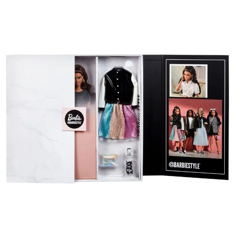 Barbie Style Fashion Dukke M/brunt Hår - Bilde 16