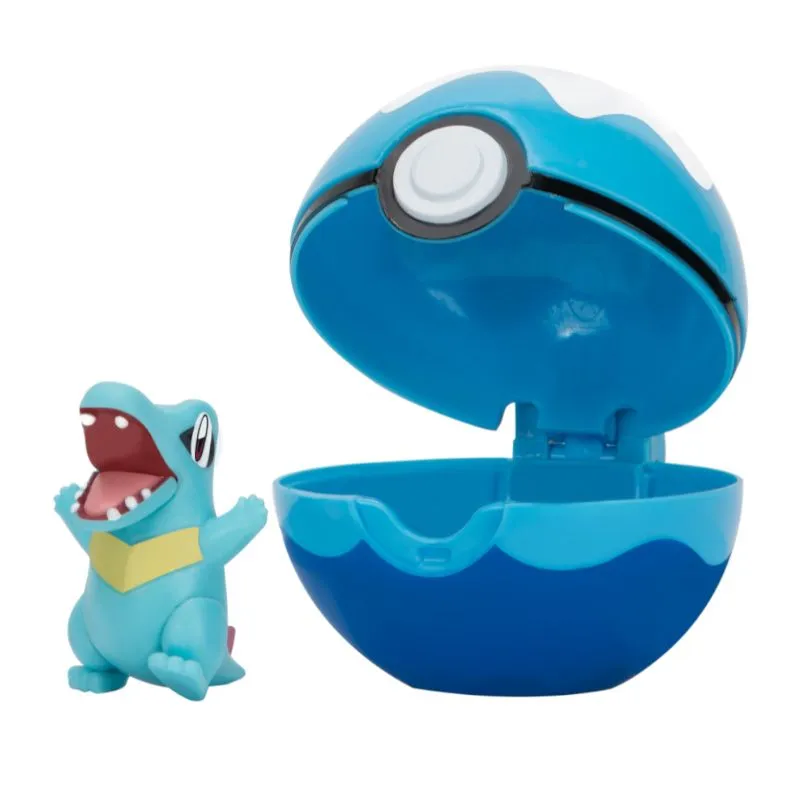 Pokémon Clip 'N' Go - Totodile Med Dive Ball - Bilde 2