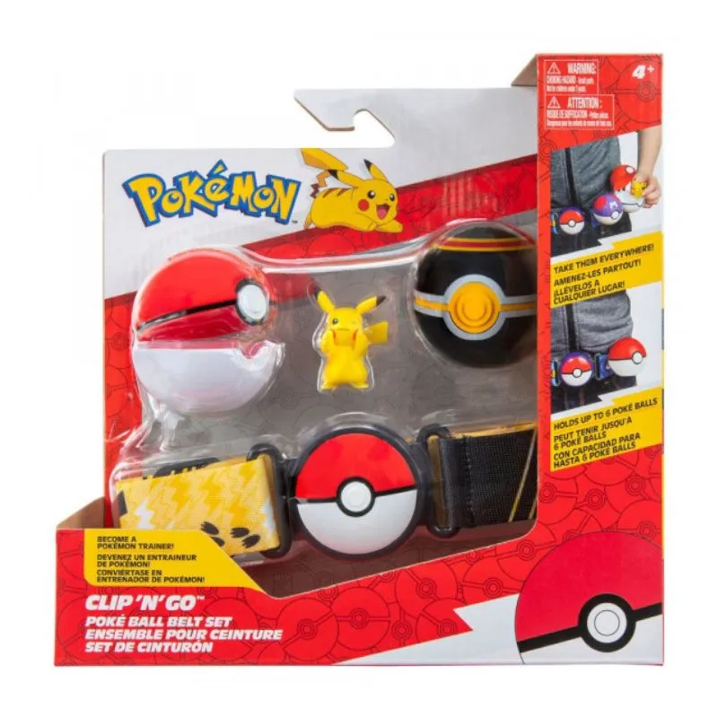 Pokémon Clip 'N' Go Beltesett - Pikachu Med Luxe Ball - Bilde 2