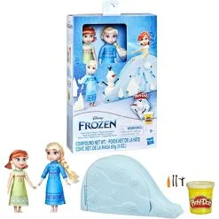 Play-Doh Disney's Frost 2 Dukker 12,5cm - Søstrenes Snømagi
