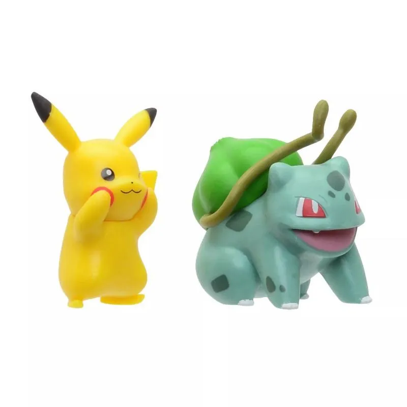 Pokémon Battle Figur - Pikachu Vs Bulbasaur - Bilde 2