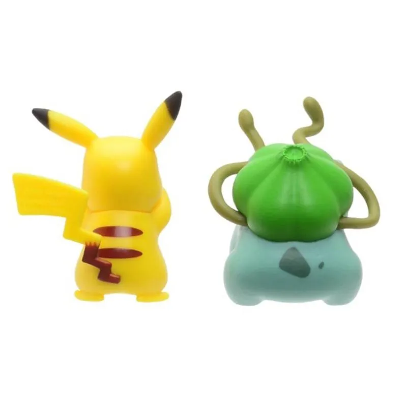 Pokémon Battle Figur - Pikachu Vs Bulbasaur - Bilde 3