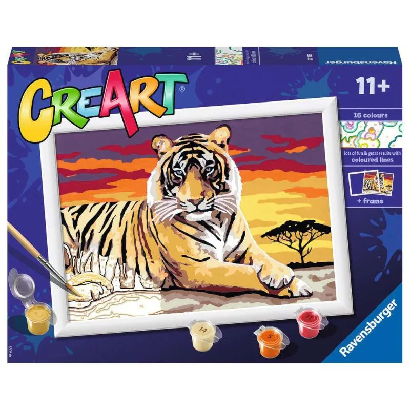 Ravensburger CreArt - Majestetisk Tiger
