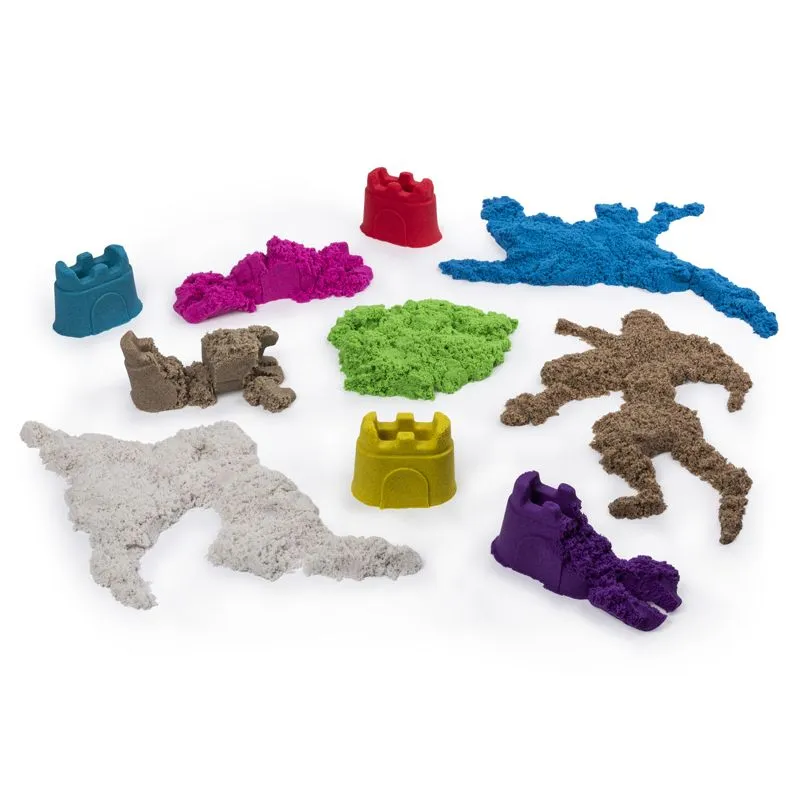 Kinetic Sand Sandslott 10-pakning - Bilde 5