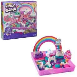 Kinetic Sand Lekesett - Regnbue Enhjørning