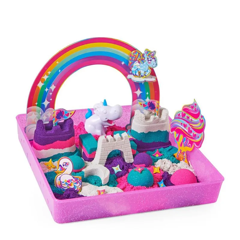 Kinetic Sand Lekesett - Regnbue Enhjørning - Bilde 2