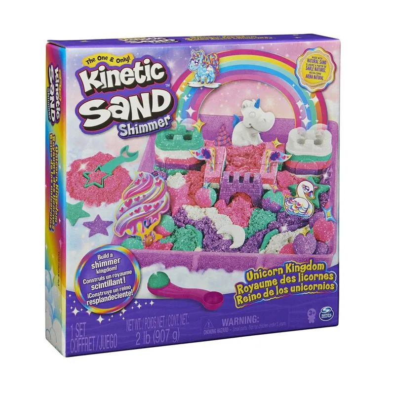 Kinetic Sand Lekesett - Regnbue Enhjørning - Bilde 3
