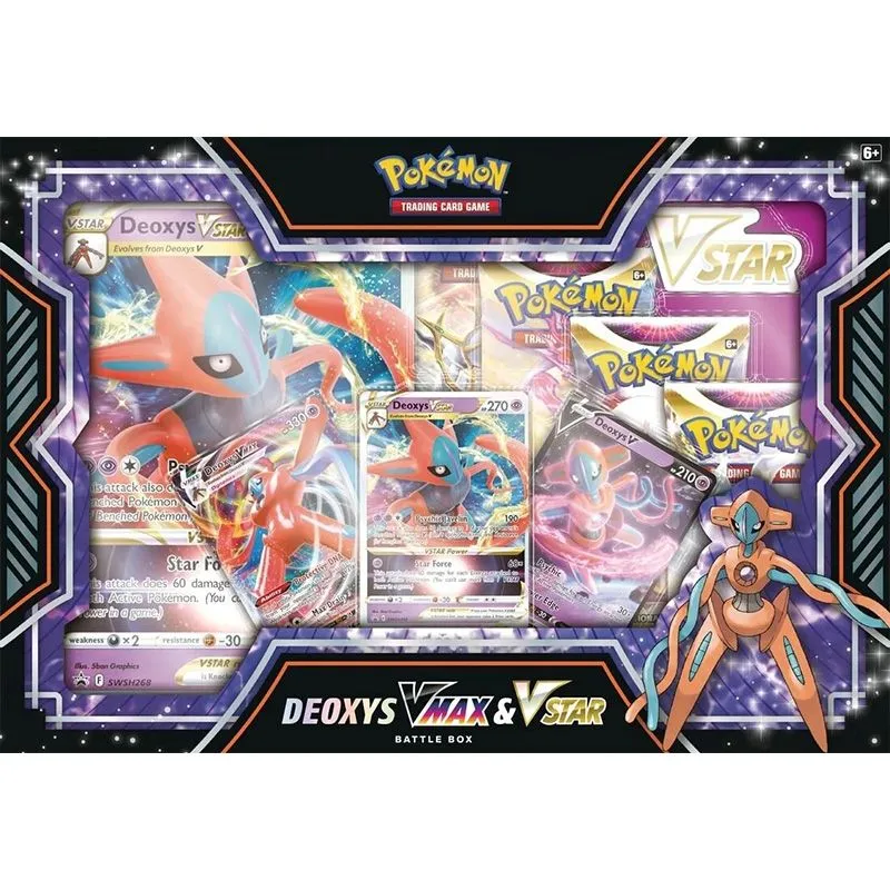 Pokémon VMax Og VStar Battle Box - Deoxys