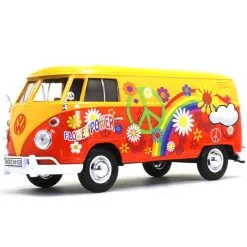 MotorMax Volkswagen VW Type 2 (T1) - Flower Power Skala 1:24