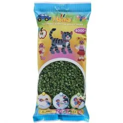 Hama Midi 6000 Perler - Skoggrønn 102