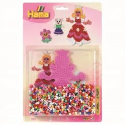 Hama Midi Perlesett Blisterpakke 1100 Perler - Prinsesse
