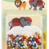 Hama Midi Perlesett Blisterpakke 450 Perler - Elefant Og Løve