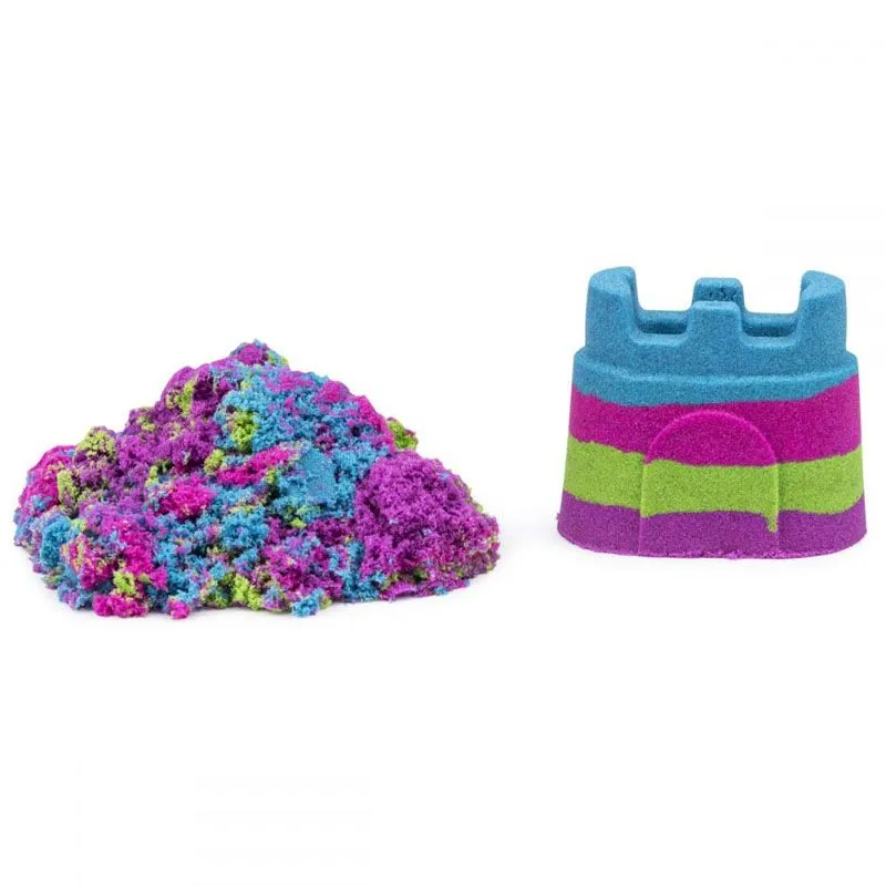 Kinetic Sand Rainbow Unicorn Castle Asst - Bilde 3