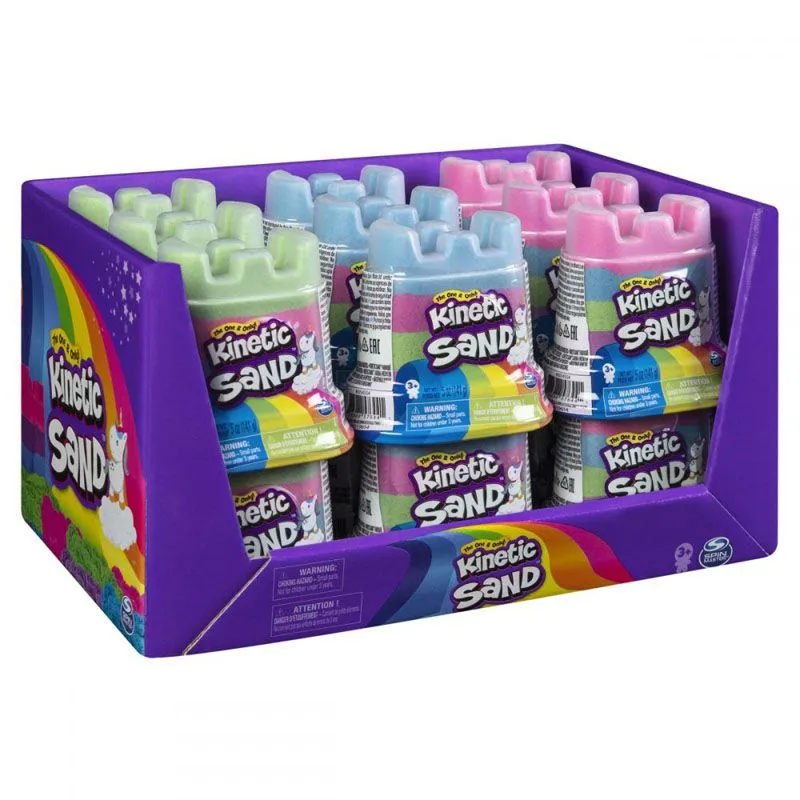 Kinetic Sand Rainbow Unicorn Castle Asst - Bilde 4