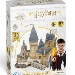 Harry Potter 3D Puslespill 187 Brikker - Hogwards Great Hall