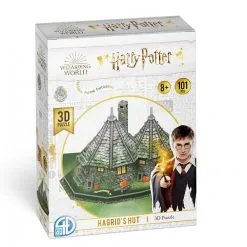 Harry Potter 3D Puslespill 101 Brikker - Hagrids Hut
