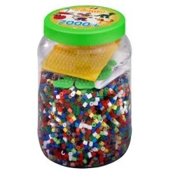 Hama Midi Perlesett I Grønn Boks 7000 Perler