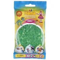 Hama Midi 1000 Perler - Transparent Grønn 16