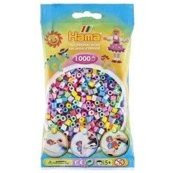Hama Midi 1000 Perler - Pastell Mix 50