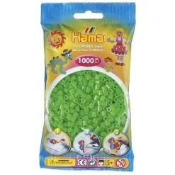 Hama Midi 1000 Perler - Fluorescerende Grønn 42