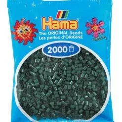 Hama Mini 2000 Perler Mørk Grønn 28
