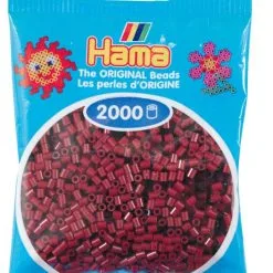 Hama Mini 2000 Perler Burgunder 30
