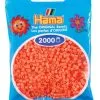 Hama Mini 2000 Perler Pastell Rød 44