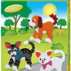 Hama Midi Perlesett 2000 Perler - Hund Og Katt