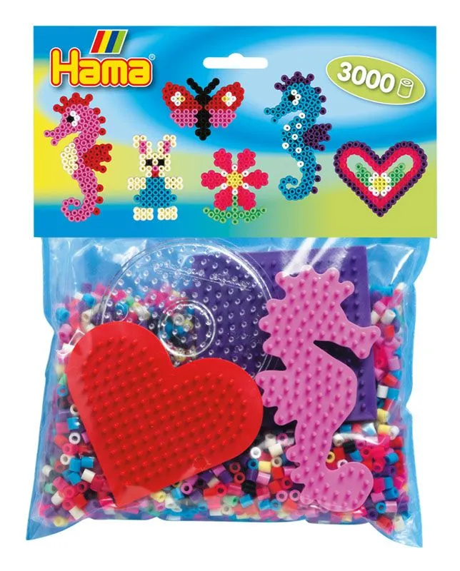 Hama Midi Perlesett Gruppepakning 3000 Perler - Havhest