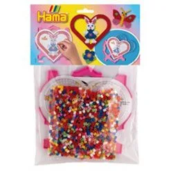 Hama Midi Perlesett Multiramme - Hjerte