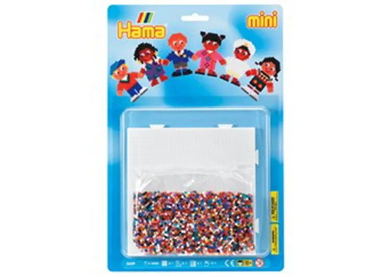 Hama Mini Perlesett 5000 Perler - Mennesker