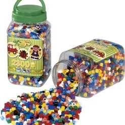 Hama Maxi 2300 Perler I Grønn Bøtte
