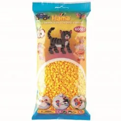 Hama Midi 6000 Perler - Gul 03
