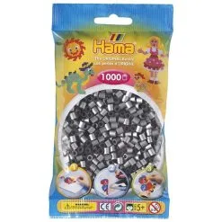 Hama Midi 1000 Perler - Sølv 62