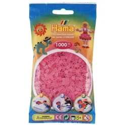 Hama Midi 1000 Perler - Transparent Rosa 72